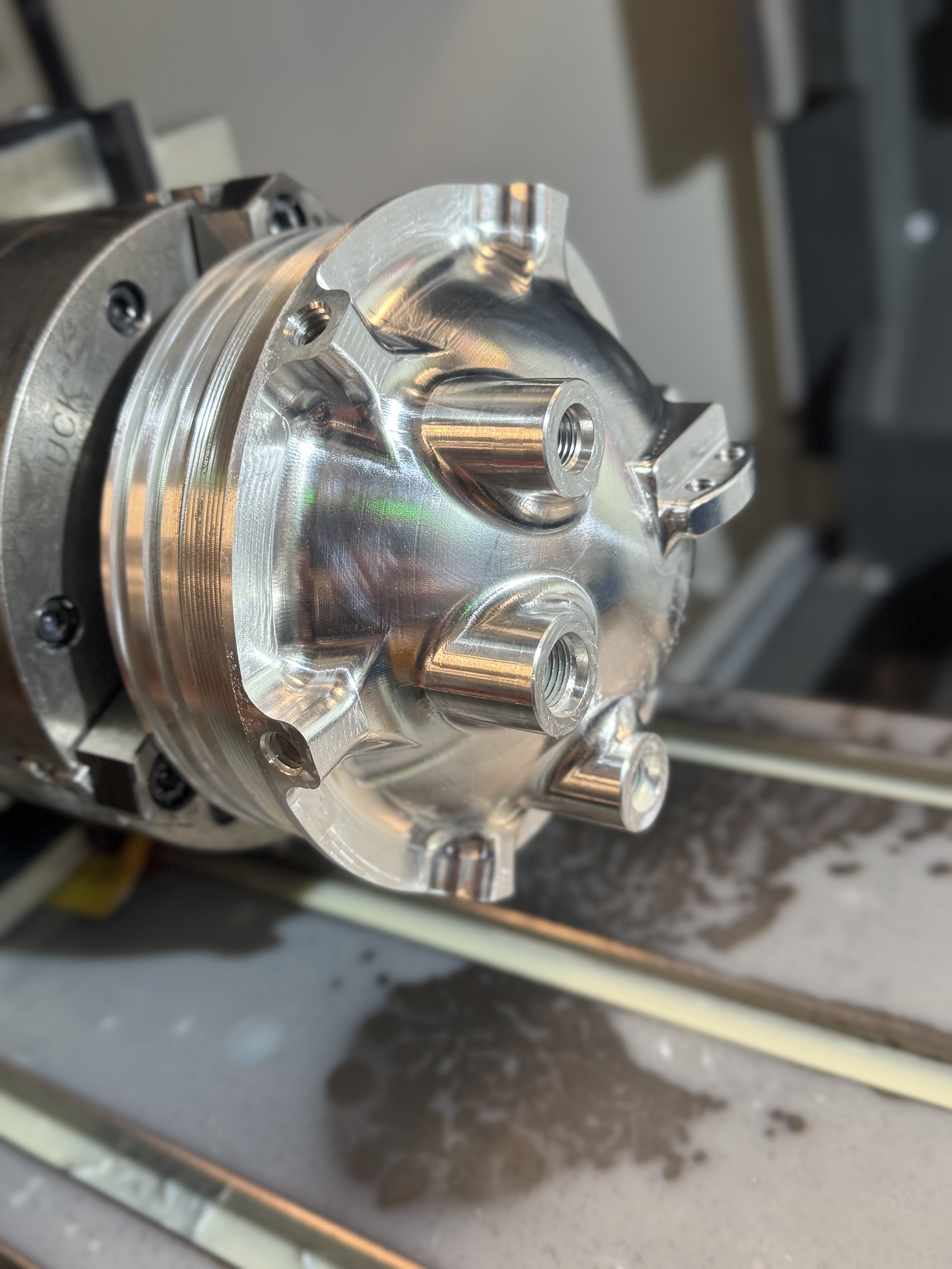 Run Tank Forward Bulkhead - Machining Projects