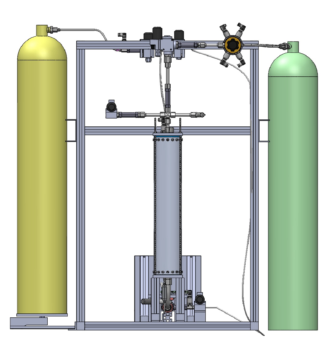 Hybrid Rocket Test Stand